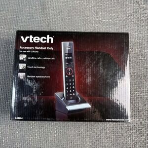 Vtech LS6204 Accessory Handset for LS6245 Black DECT 6.0 Bluetooth Touch